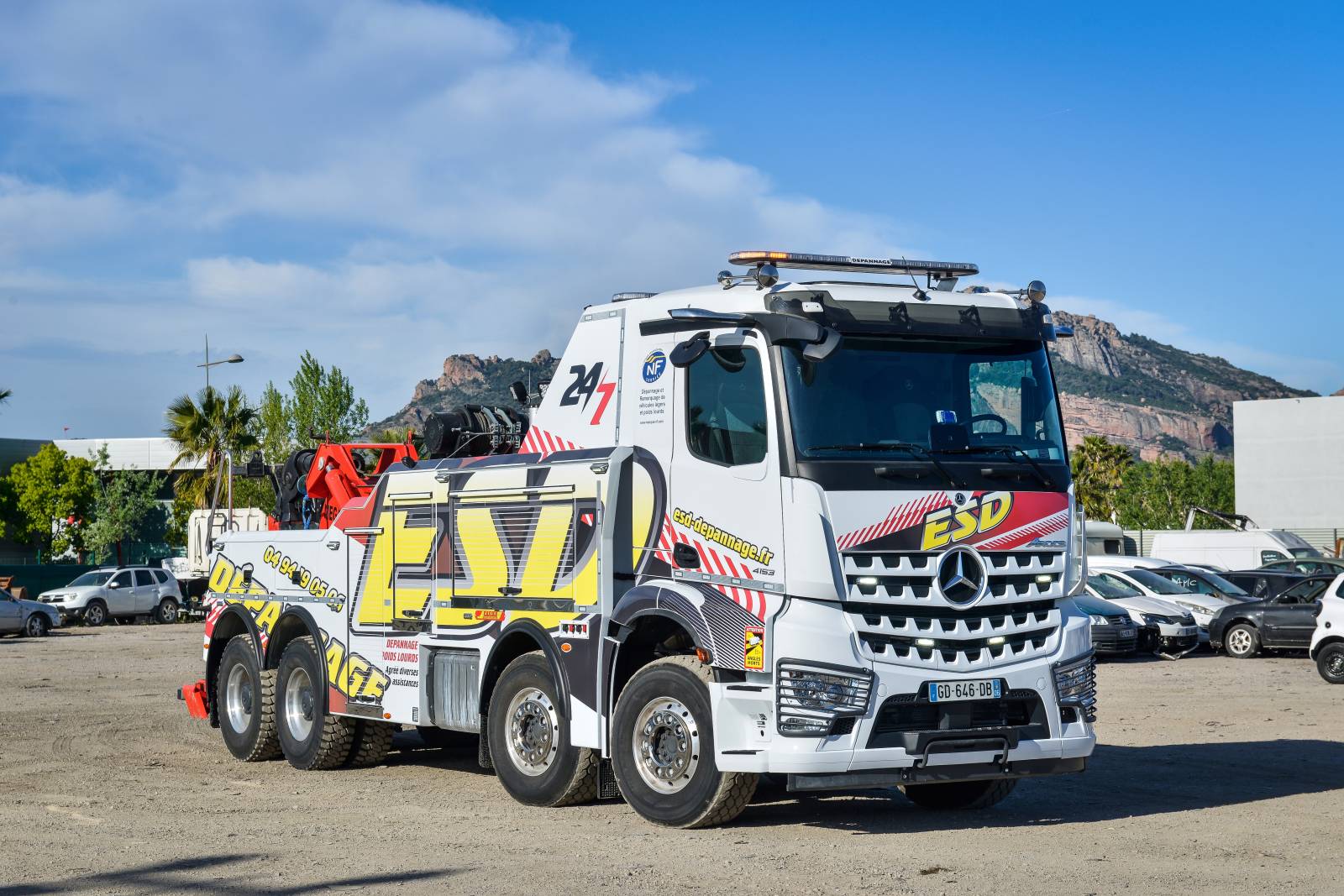 depanneuse poids lourds ESD