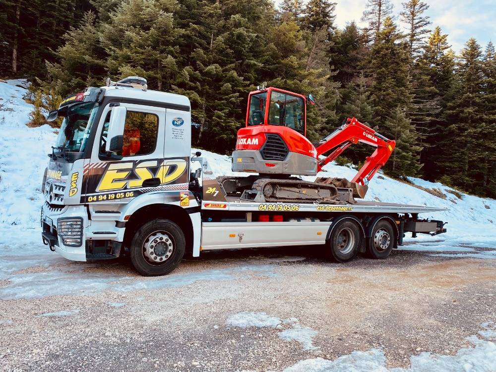 Transport d'engins Var