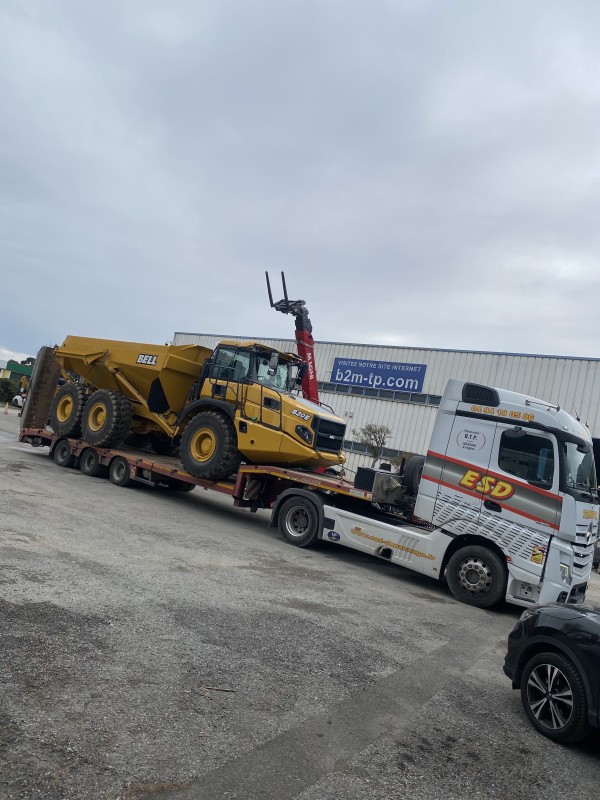 Transport d’engins