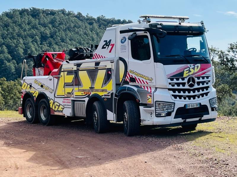 Dépannage et remorquage poids lourds à Fréjus, Puget-sur-Argens et alentours